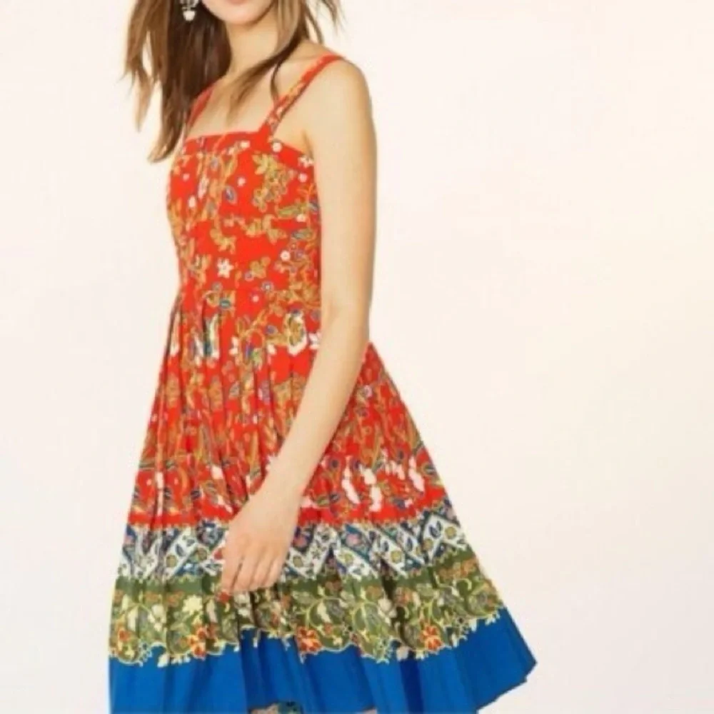 TORY BURCH Fernanda Dress In Samba Batik Flower